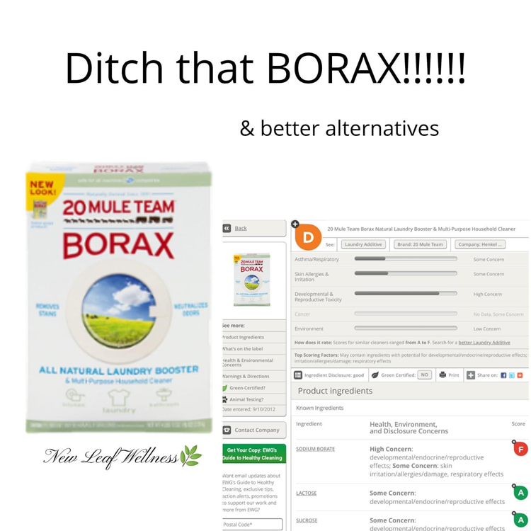 Products Containing Borax (39 Examples & Alternatives) - Prudent