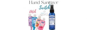 New Leaf Inspired Living Hand Sanitizer Switch